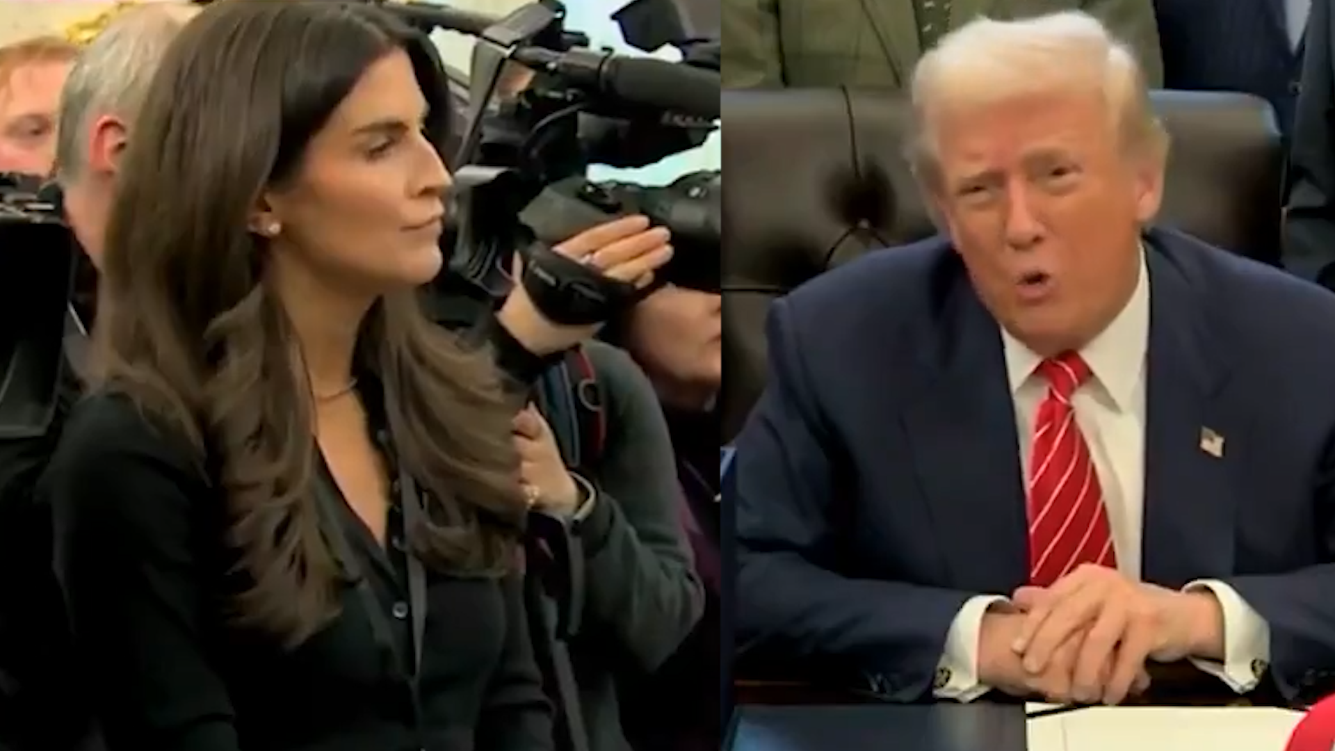 Trump Assails CNNs Kaitlan Collins